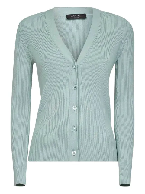 Weekend Max Mara ribbed v-neck cardigan