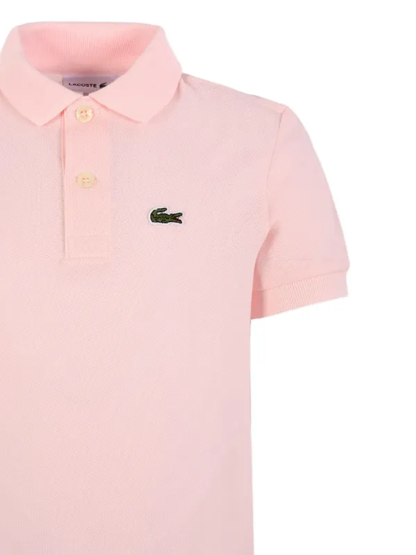 Lacoste Kids ショートスリーブ ポロシャツ | ピンク | FARFETCH JP