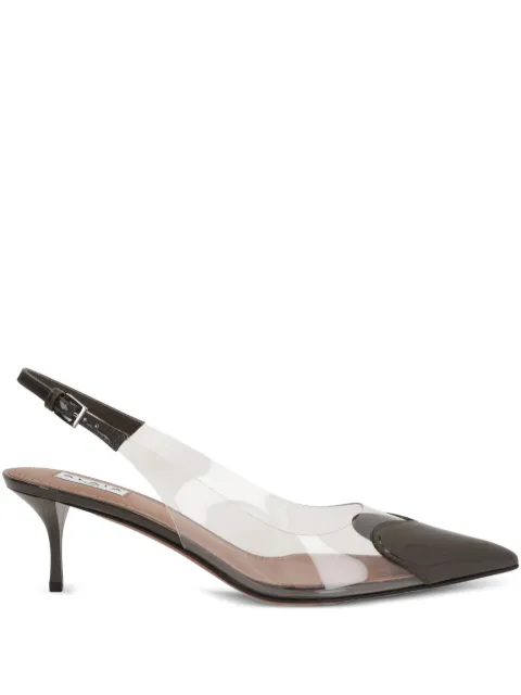 Alaïa 55 mm Le Coeur slingback pumps
