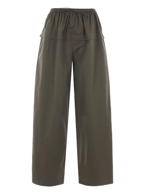 Alaïa elasticated-waist trousers