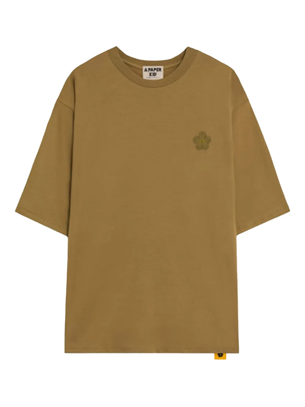 A Paper Kid graphic print T-shirt - ニュートラル A Paper Kid graphic print T-shirt - ニュートラル