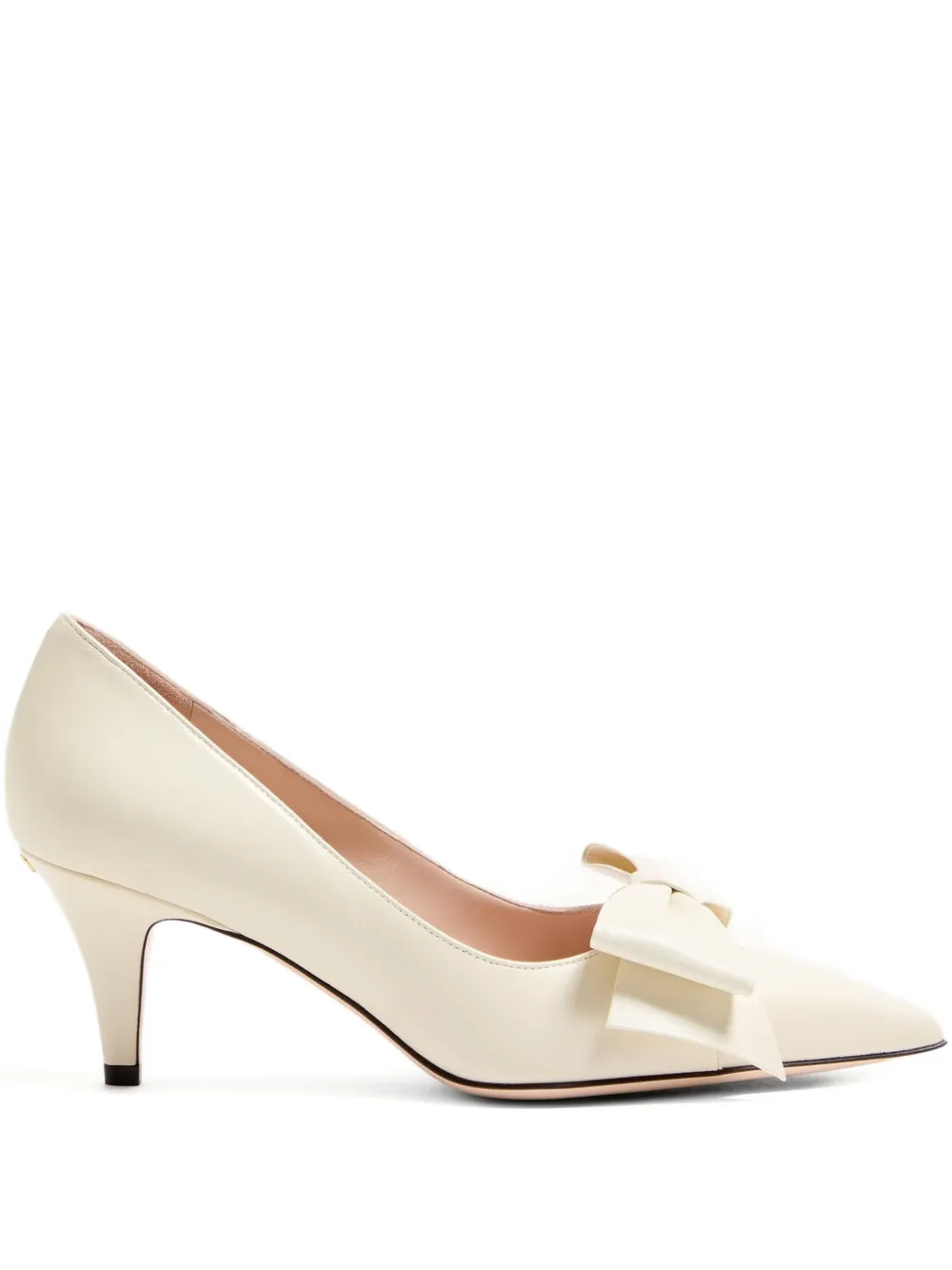 Valentino Garavani Bowow kidskin pumps - Neutrals