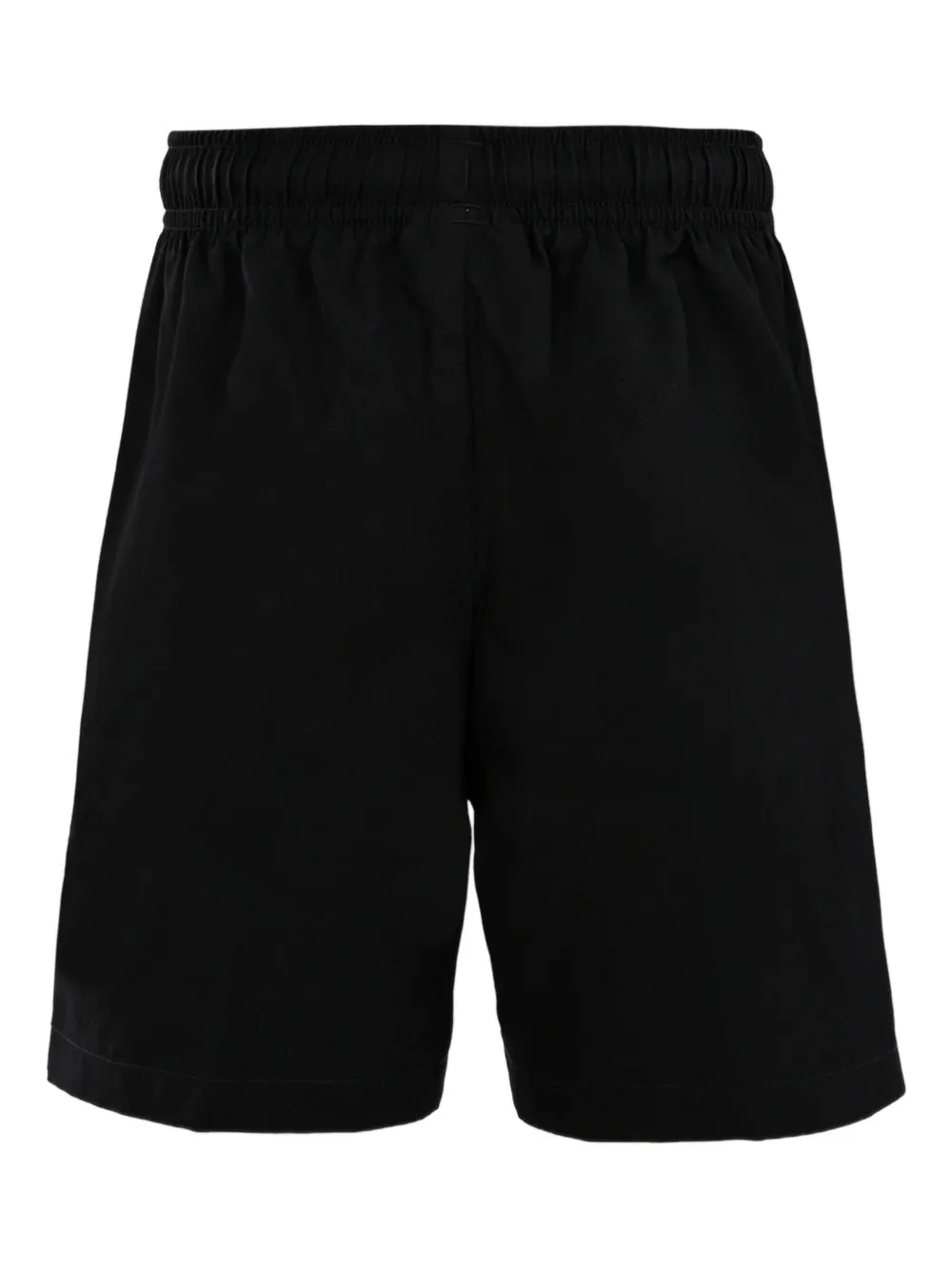Lacoste Kids Shorts met logoband en zijstreep Zwart
