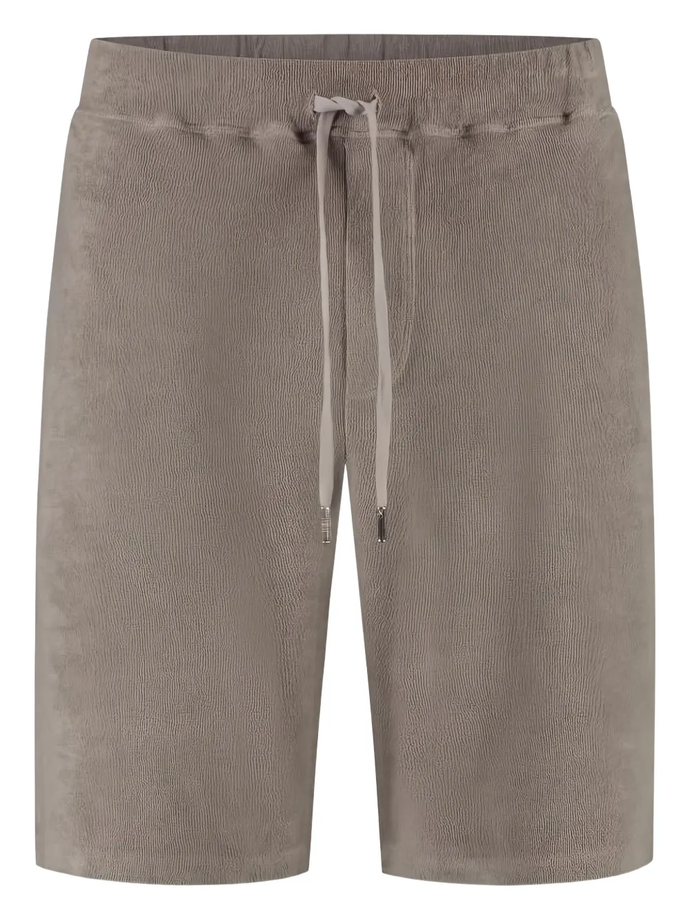 Fedeli drawstring patch-pocket shorts | Brown | Image 1