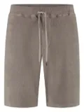 Fedeli drawstring patch-pocket shorts - Brown
