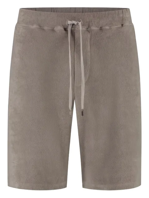 Fedeli drawstring patch-pocket shorts