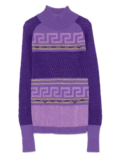 Versace Pre-Owned 2001-2002 patterned sweater