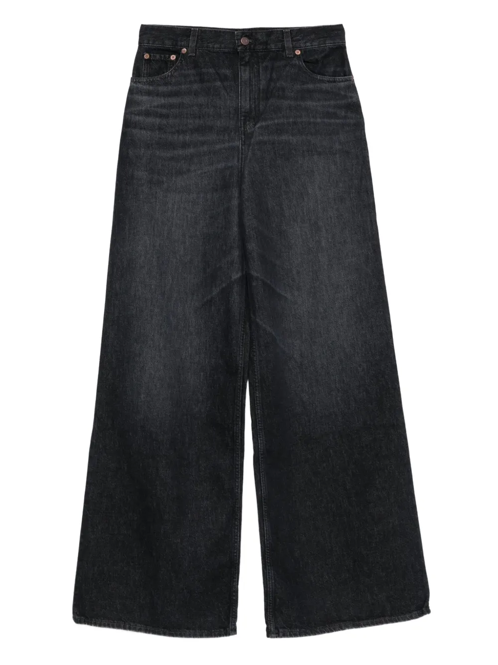 Chloé Jeans met wijde pijpen Zwart