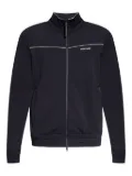 Moncler zip-up fleece track jacket - Blue