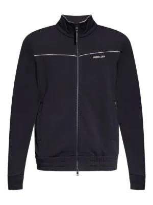 Valentino Garavani VLTN-motif zip-up Jacket | Black | FARFETCH