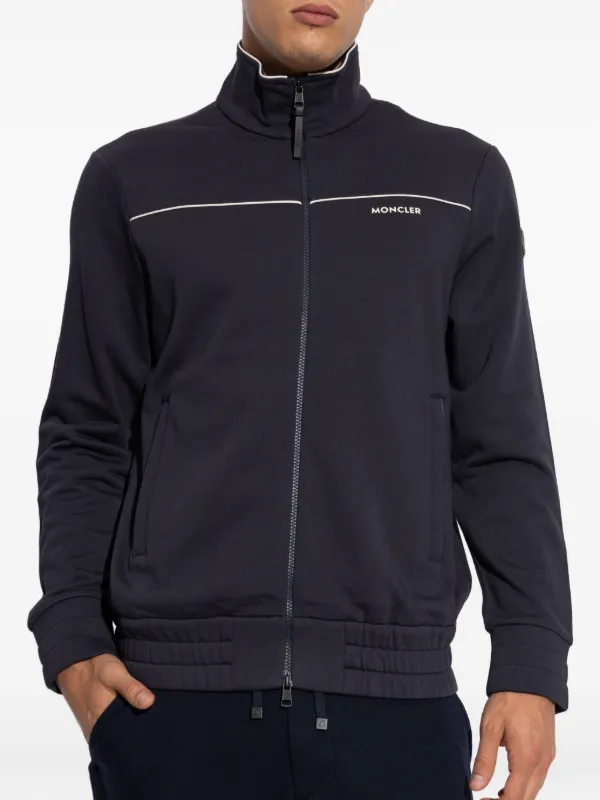Moncler ジップアップ トラックジャケット | ブルー | FARFETCH JP