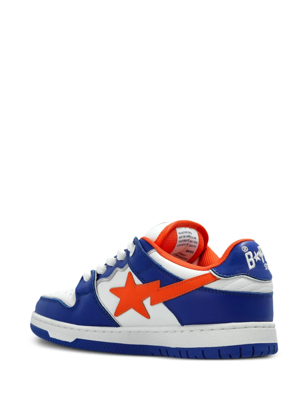 A BATHING APE star-embellishment sneakers Blue