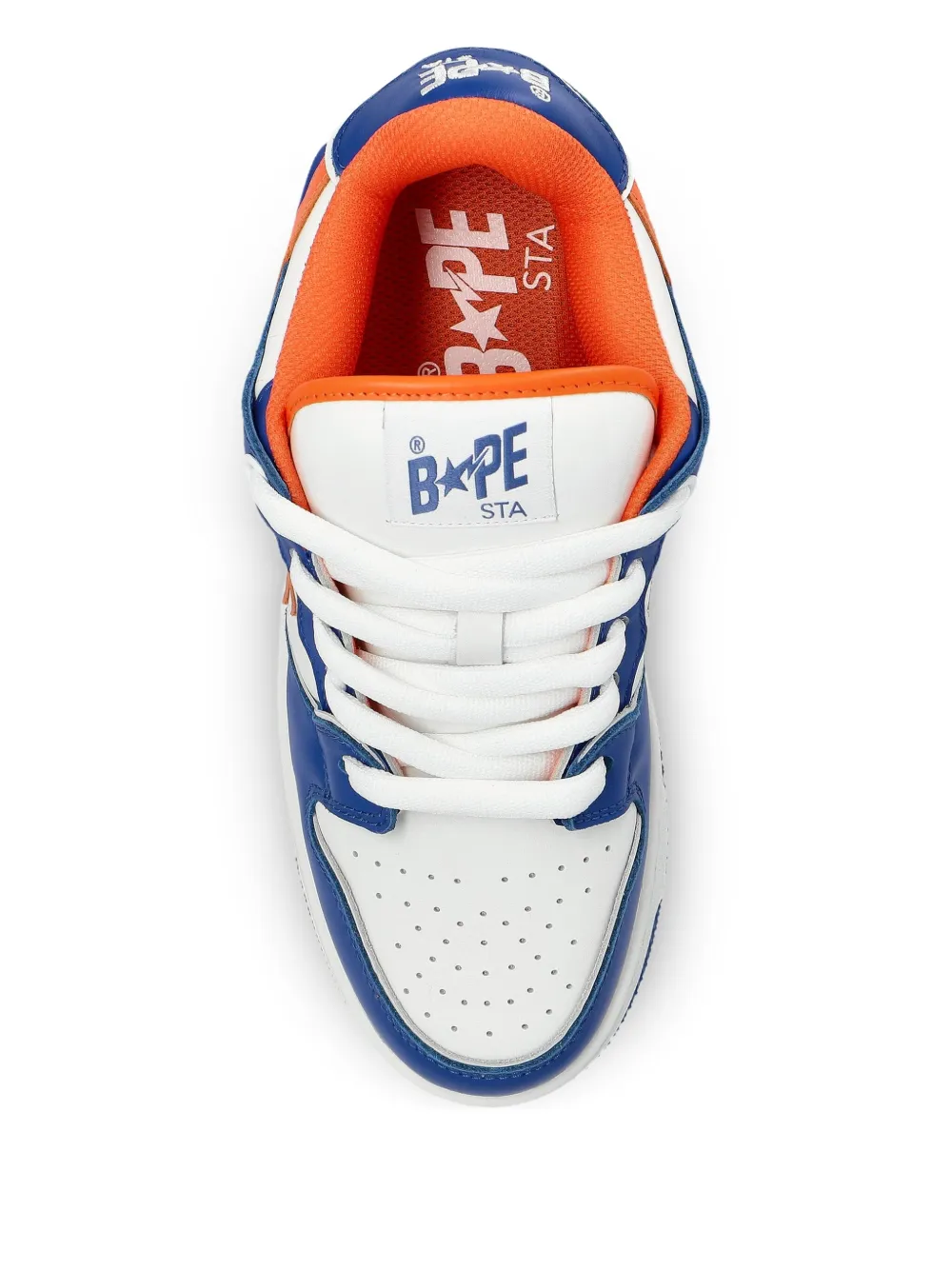 A BATHING APE star-embellishment sneakers Blue