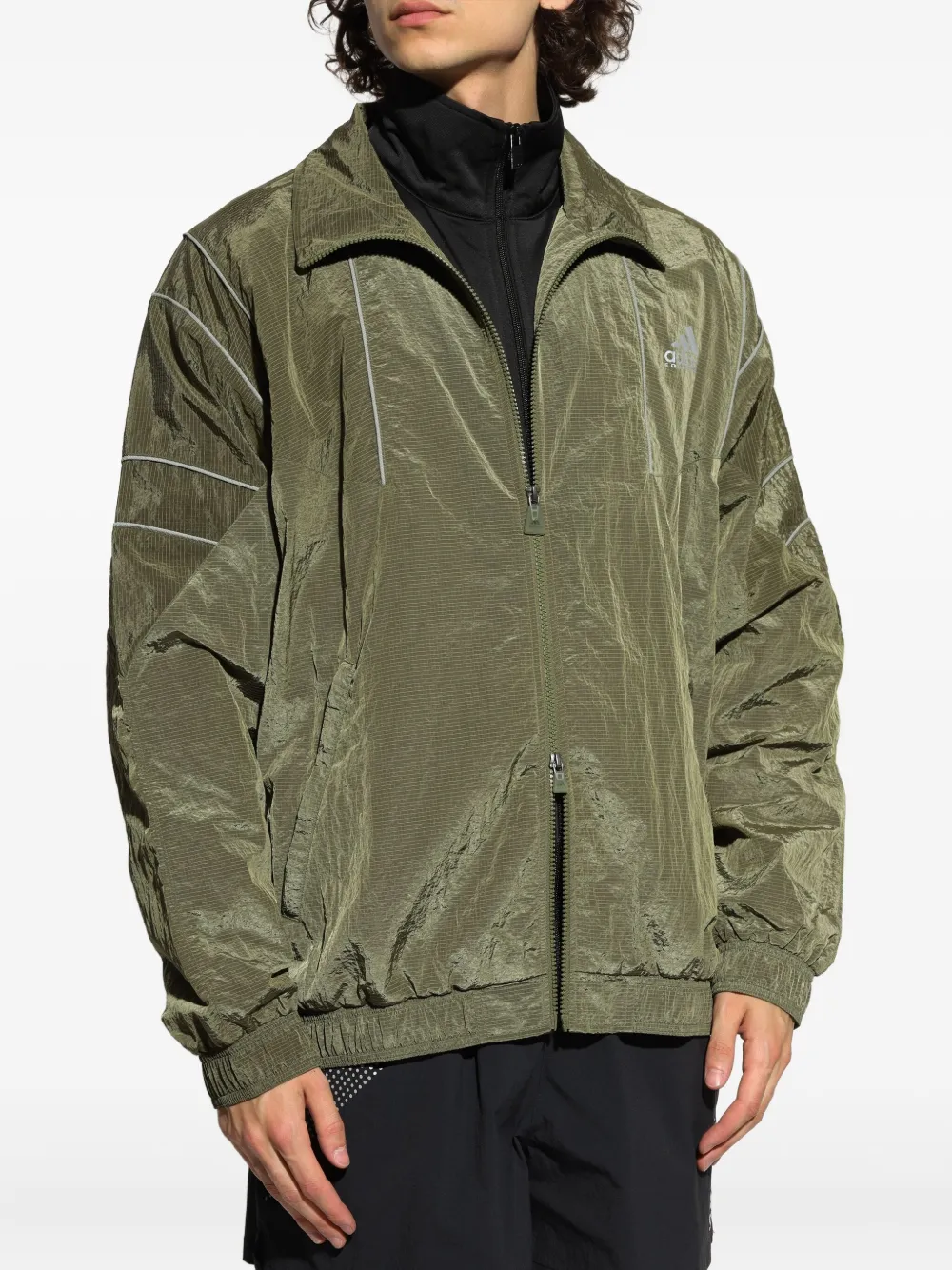 adidas EQT trainingsjack met reflecterende streep Groen