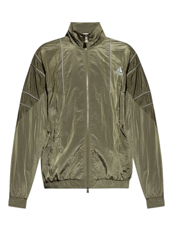 Adidas EQT reflective-stripe Track Jacket Green FARFETCH IN