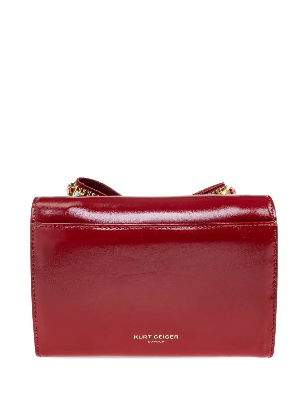 Kurt Geiger London Portemonnee met strikdetail - Rood