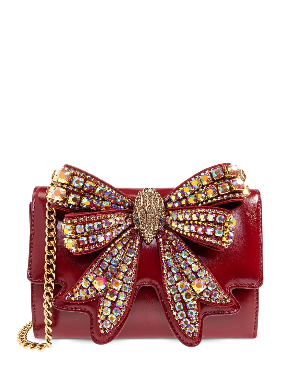 Shoreditch bow-detail wallet