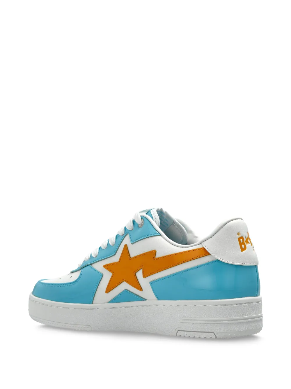A BATHING APE star-patch sneakers Blue