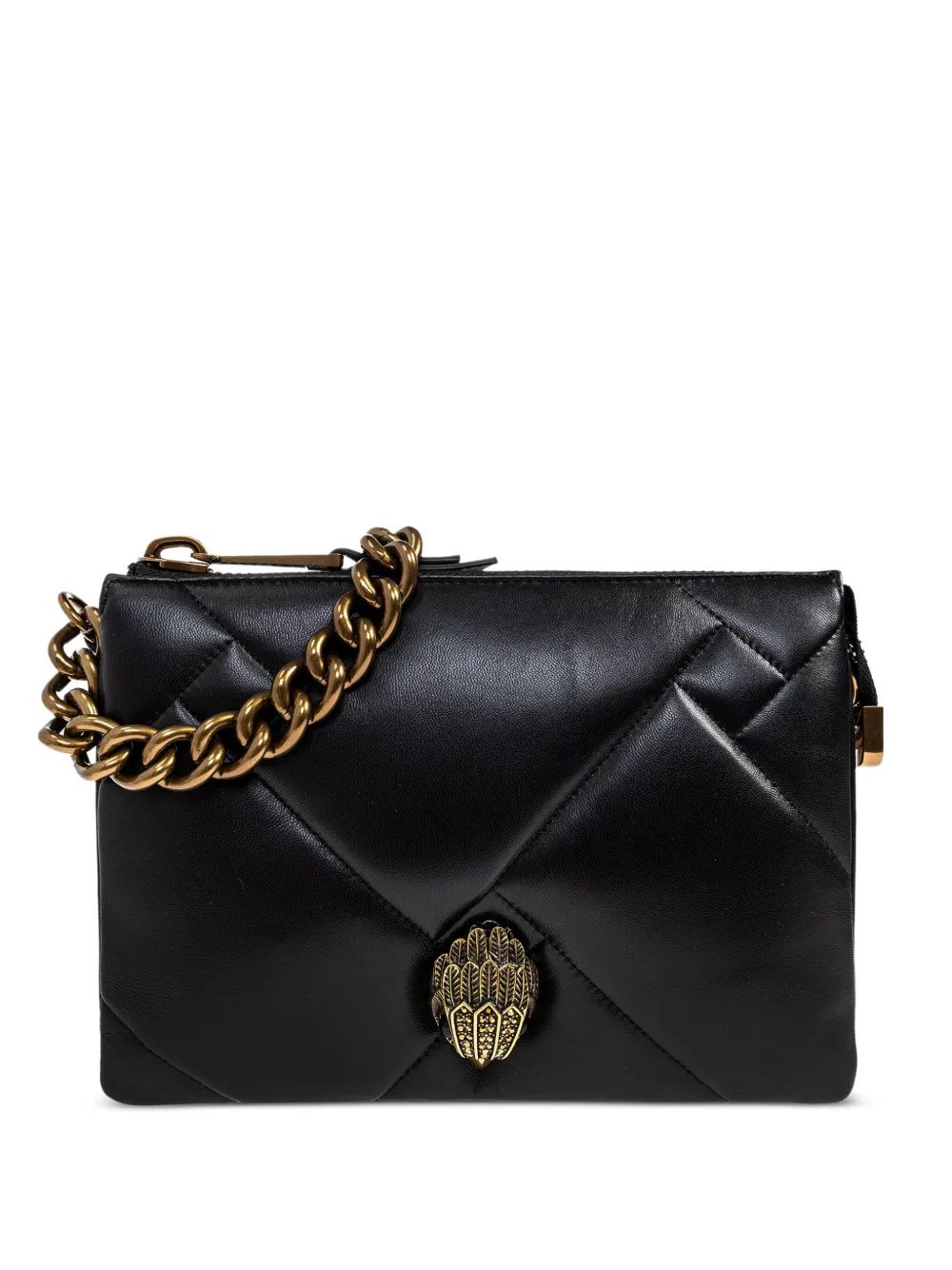 Kurt Geiger London Kensington Puff quilted shoulder bag - ブラック Kurt Geiger London Kensington Puff quilted shoulder bag - ブラック