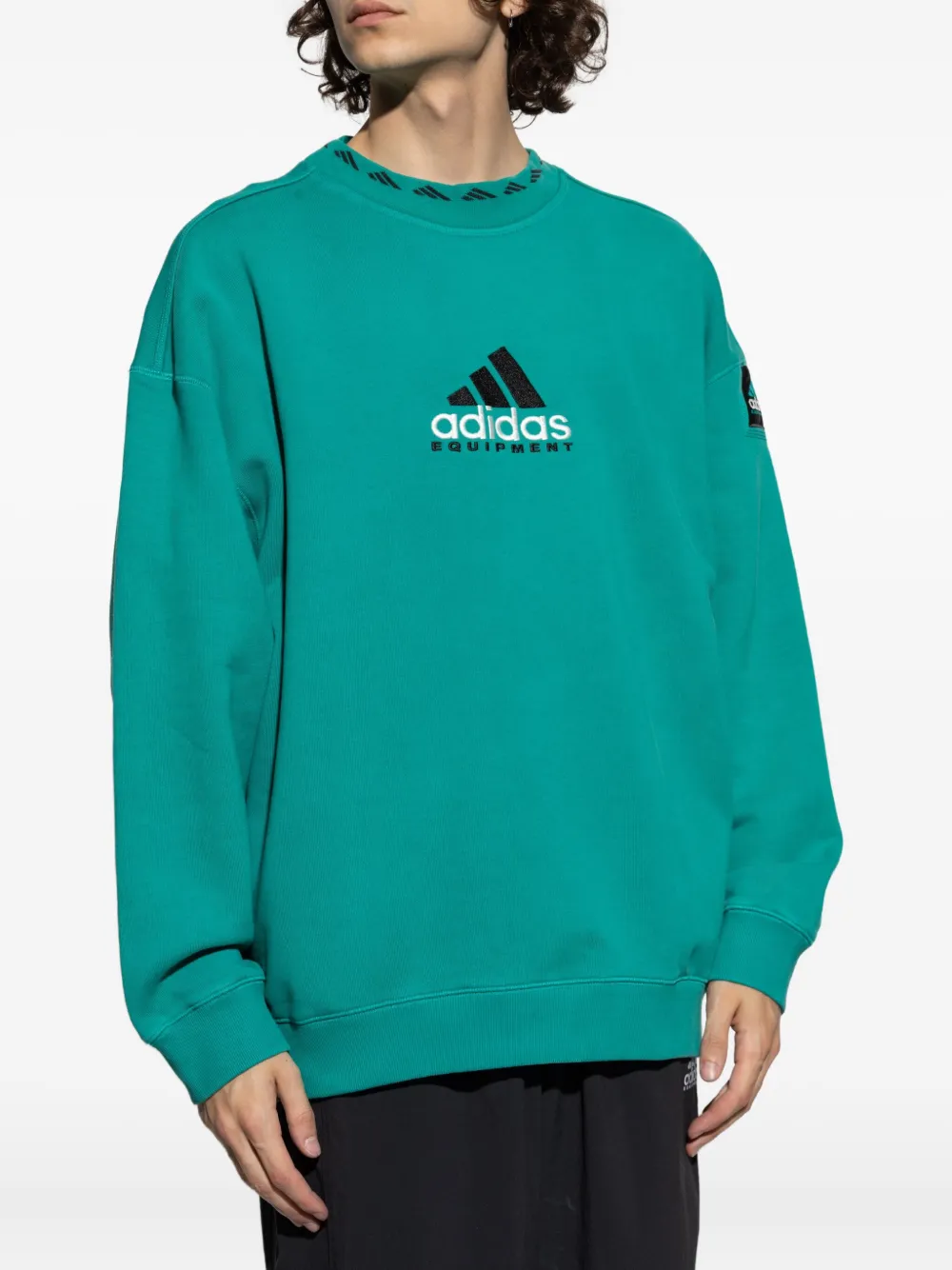 adidas EQT sweater met ronde hals Groen