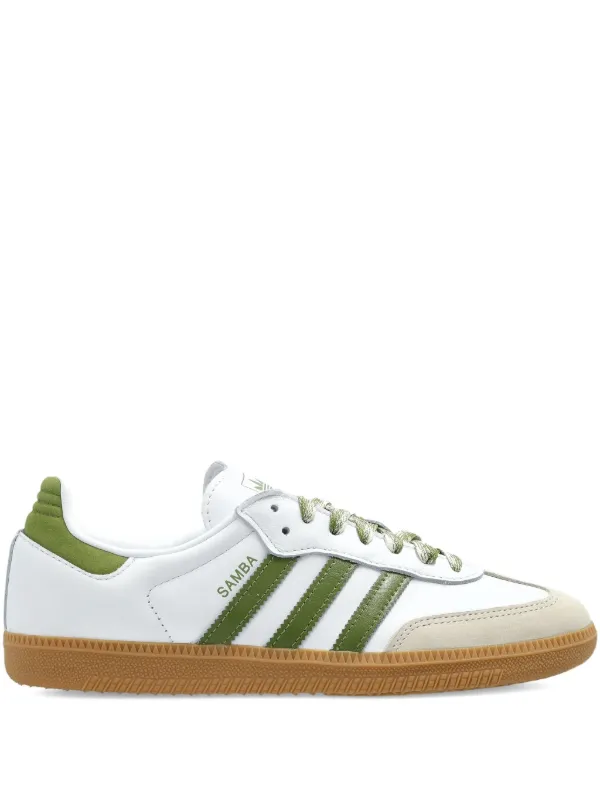 adidas gazelle silver green womens adidas Samba OG (White / Black) main image 0