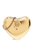 Kurt Geiger London Kensington Heart chain cross body bag - Yellow