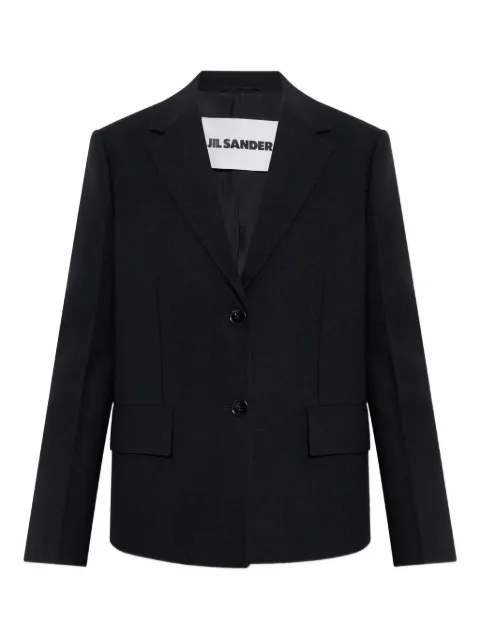 Jil Sander notched-lapel wool blazer