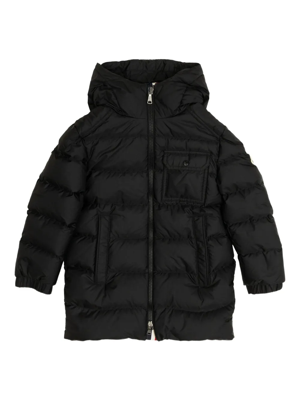 Moncler Enfant Alani donsjack met capuchon Zwart