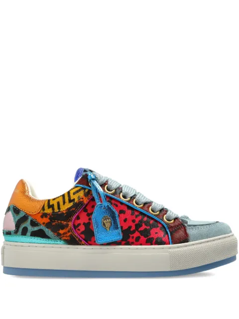 Kurt Geiger London Southbank Tag patchwork lace-up sneakers