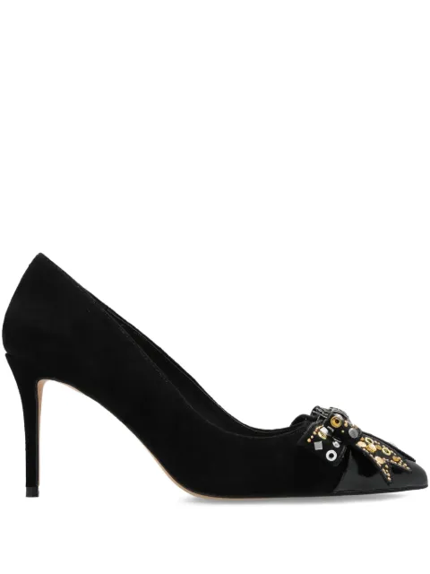 Kurt Geiger London 90mm Belgravia bow-embellished stiletto pumps
