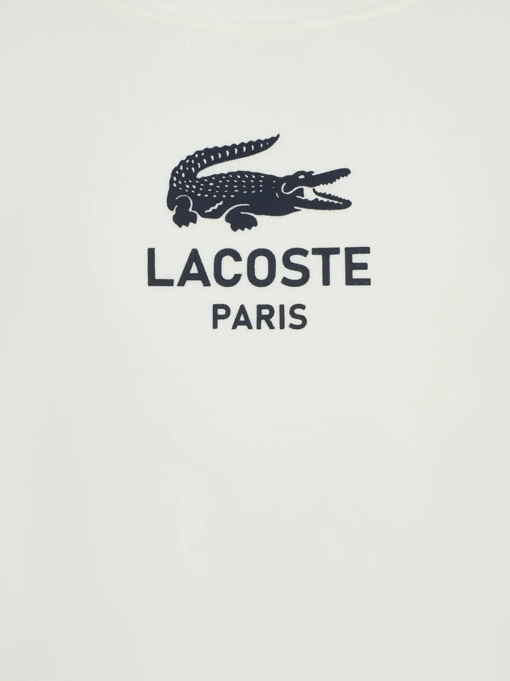 Lacoste Kids Sweater met logo Beige