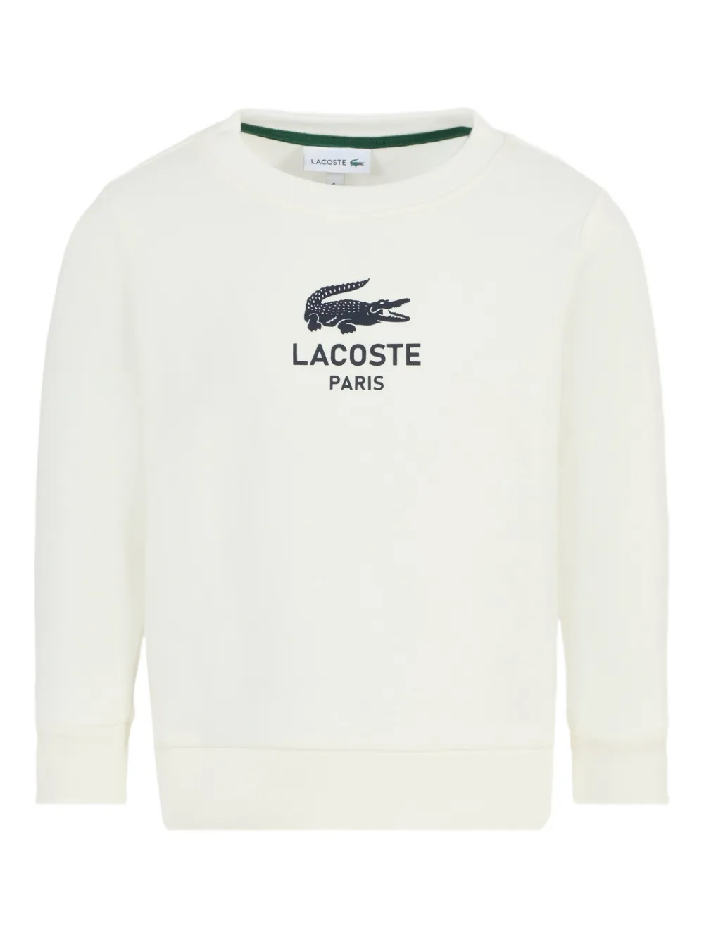 Lacoste Kids Sweater met logo Beige
