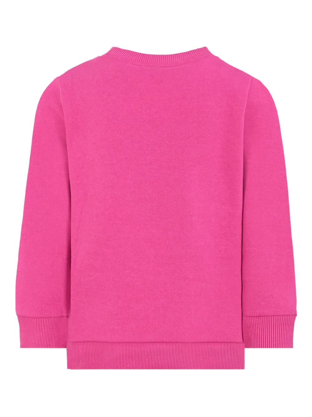 Lacoste Kids Sweater met borduurwerk en ronde hals Roze