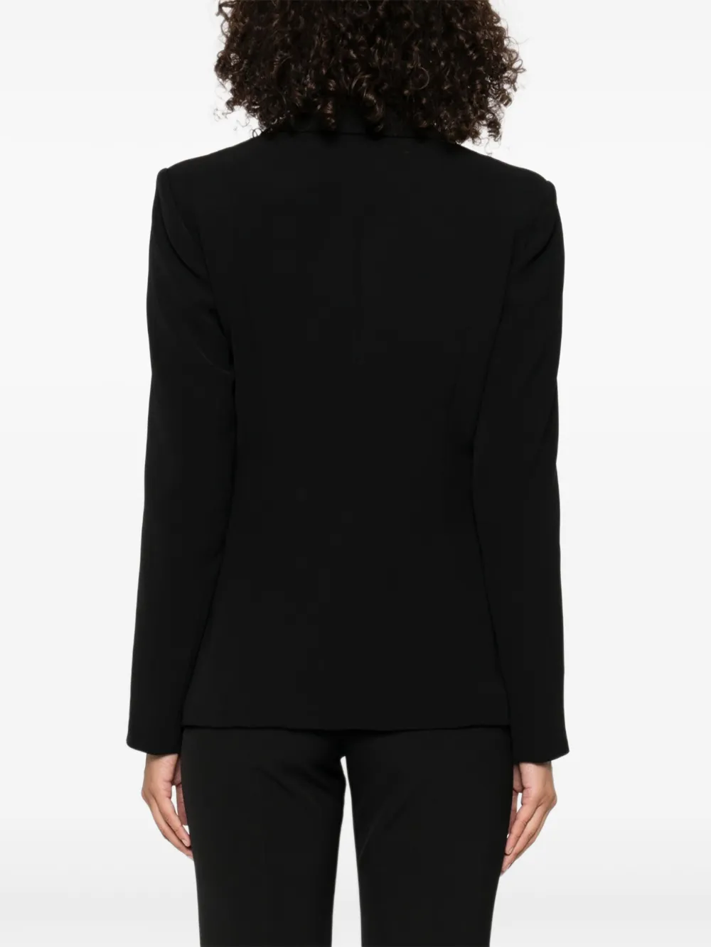 LIU JO single-breasted blazer Zwart