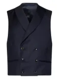 FRANZESE COLLECTION double-breasted waistcoat - Blue
