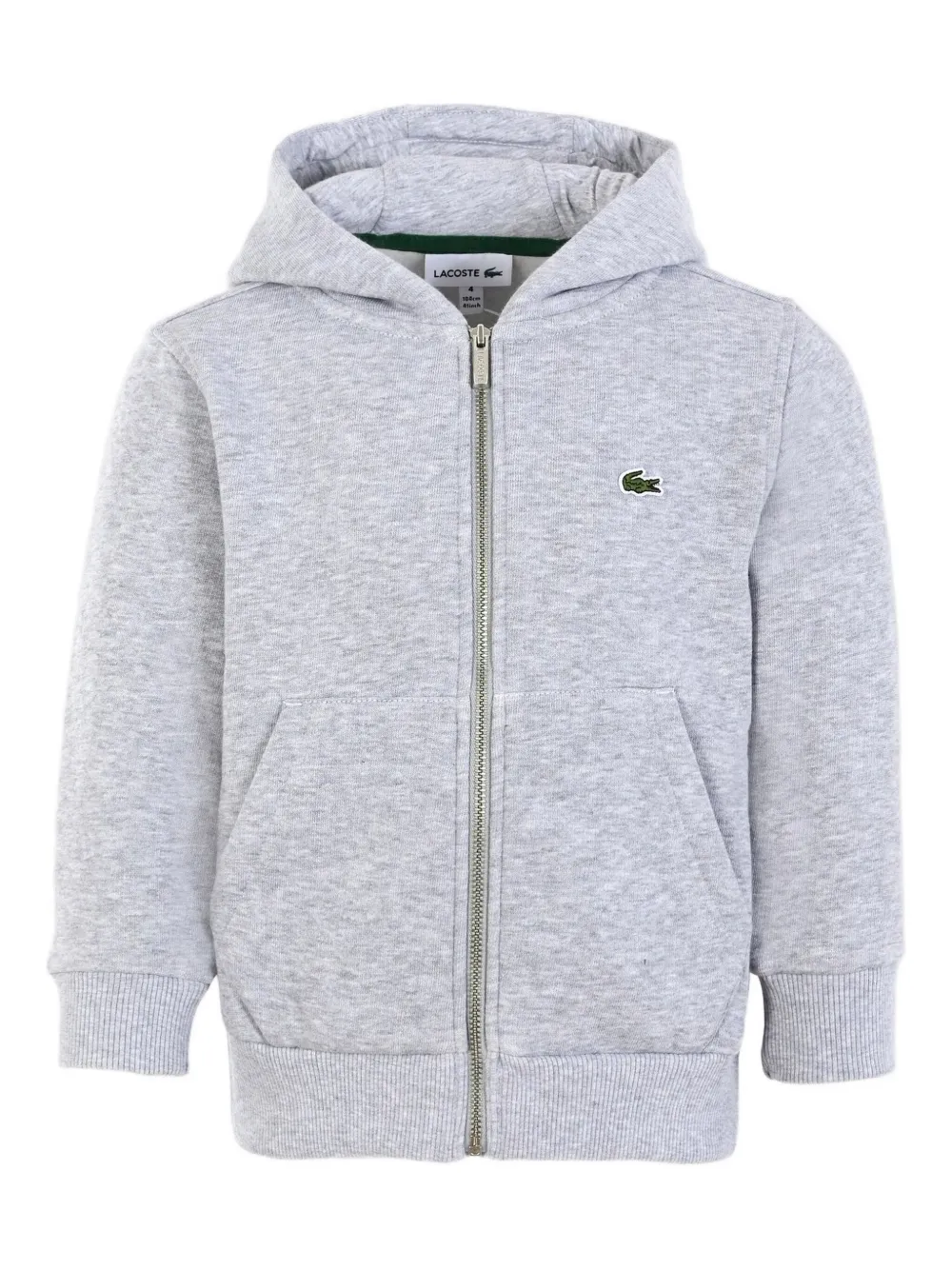 Lacoste Kids Top met capuchon Grijs