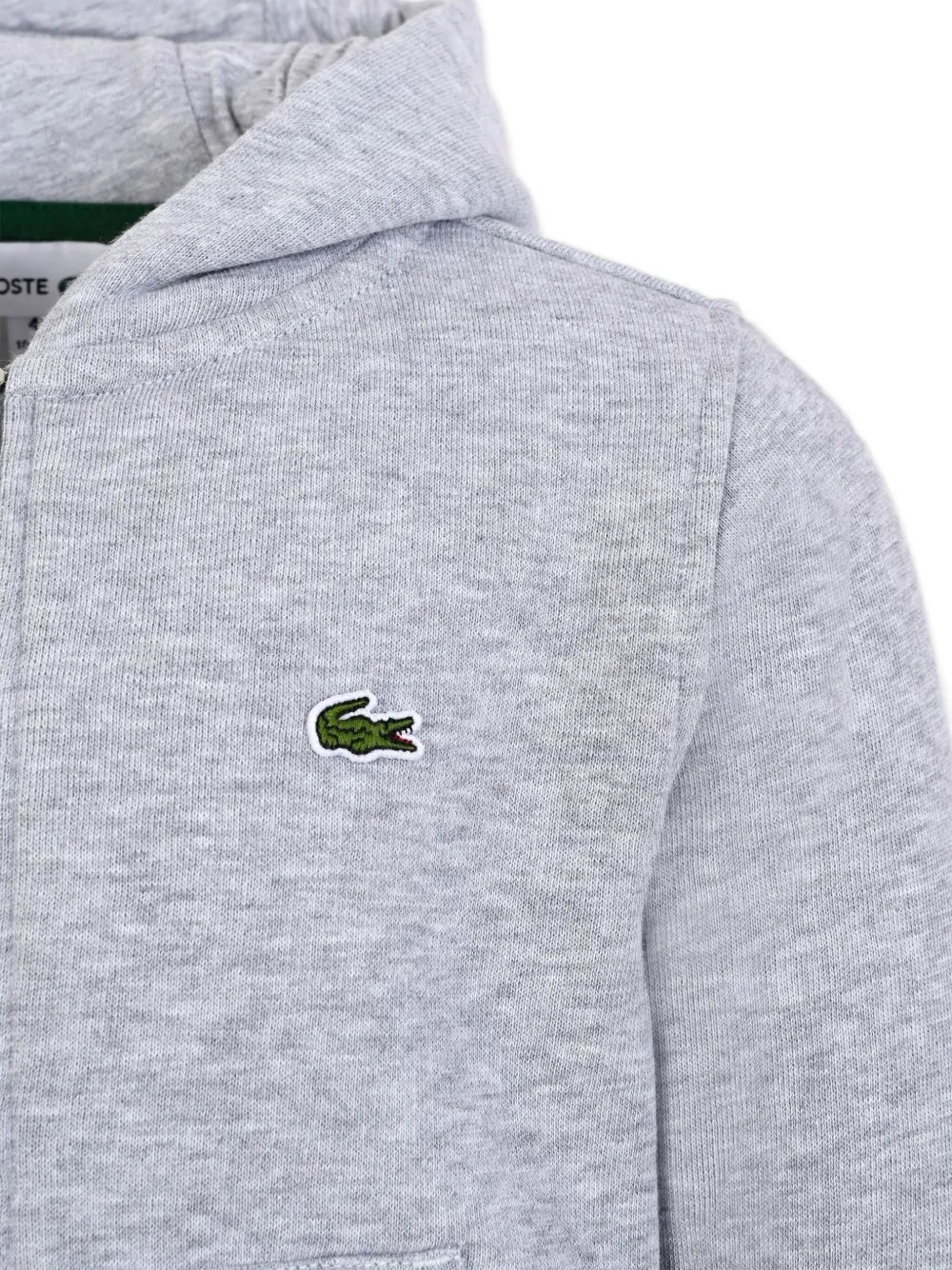 Lacoste Kids Top met capuchon Grijs