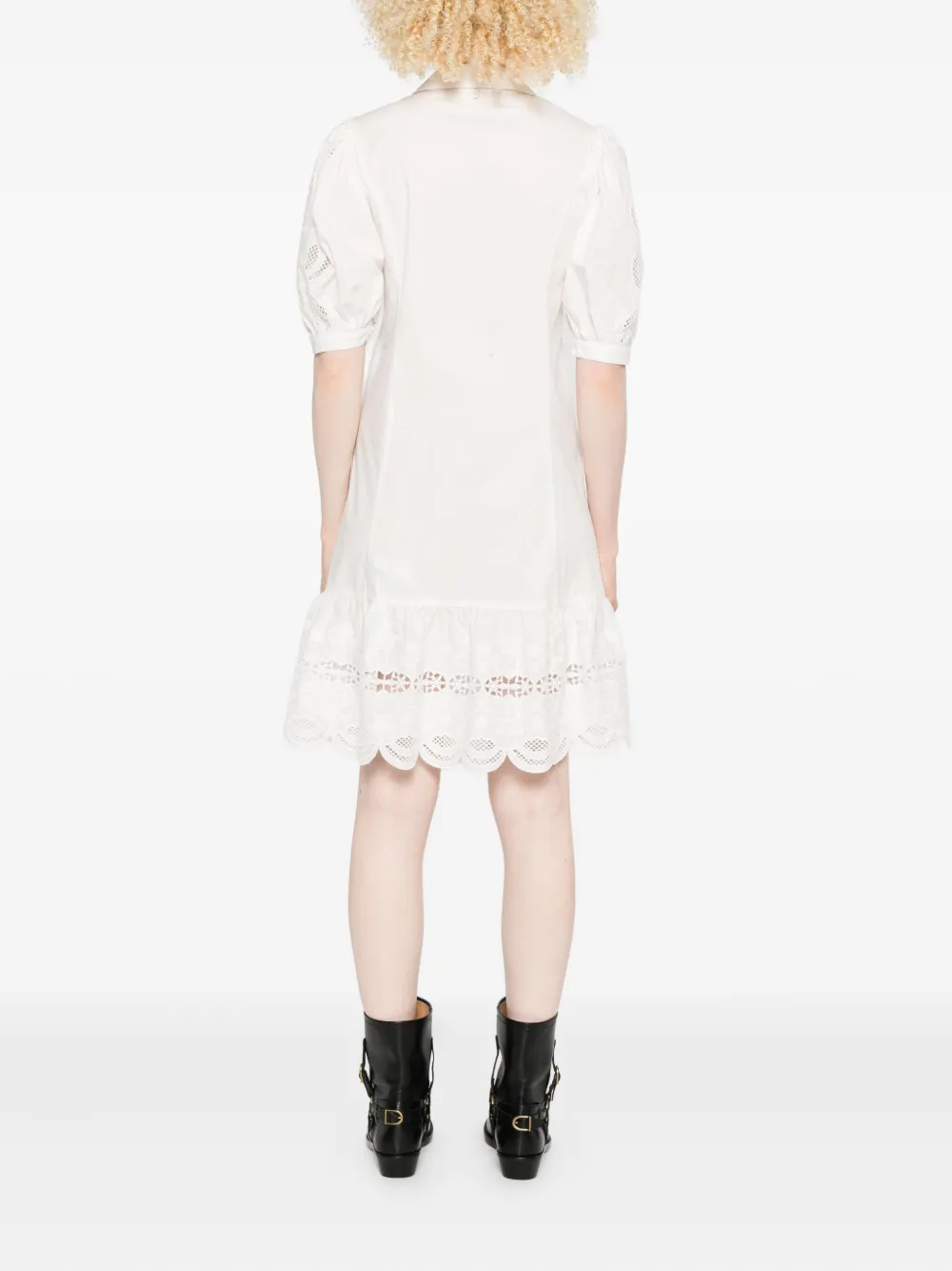 LIU JO embroidered dress Wit