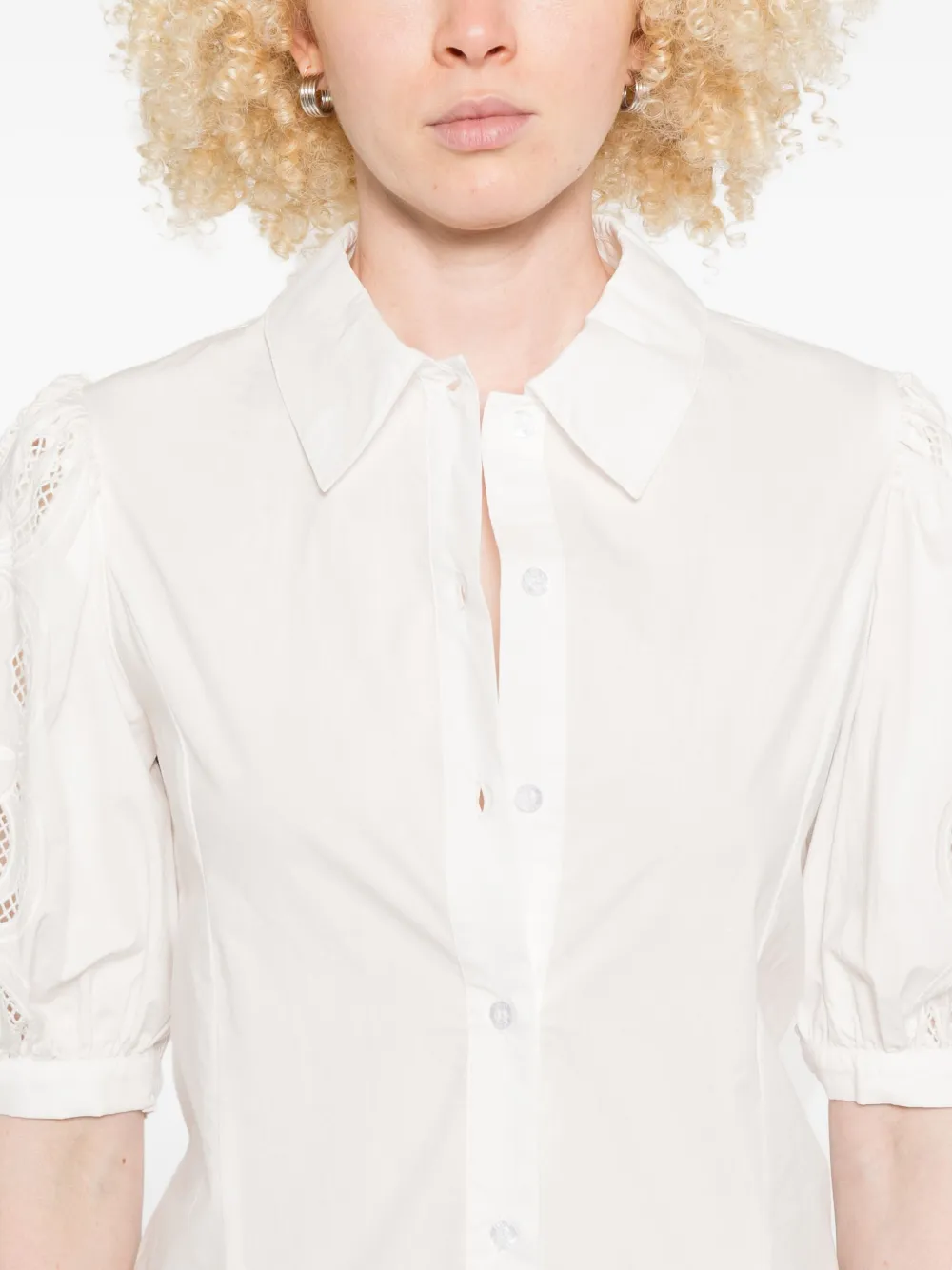 LIU JO embroidered dress Wit