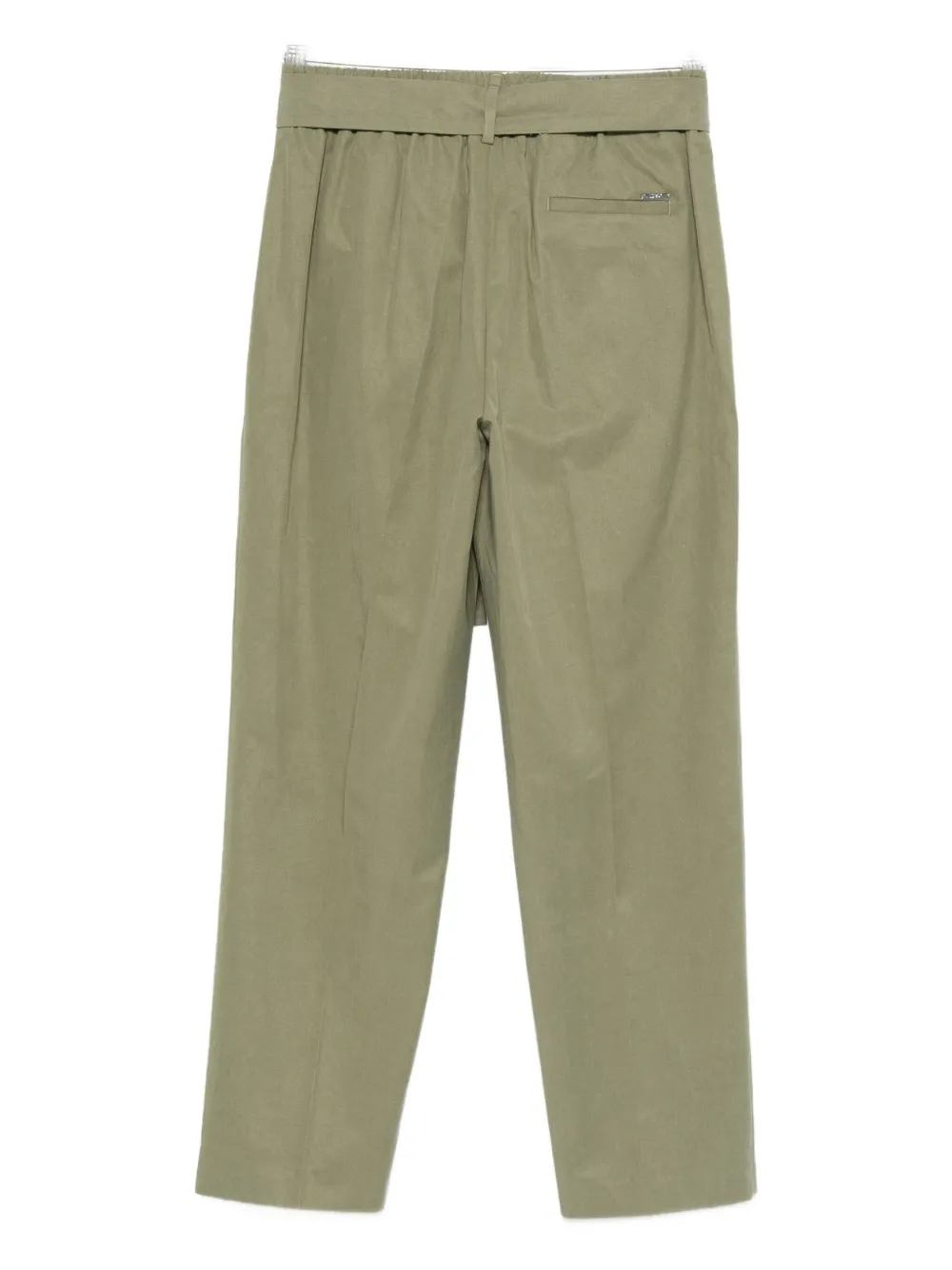 LIU JO belted trousers Groen