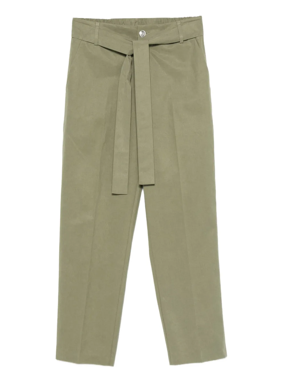 LIU JO Broek met ceintuur Groen