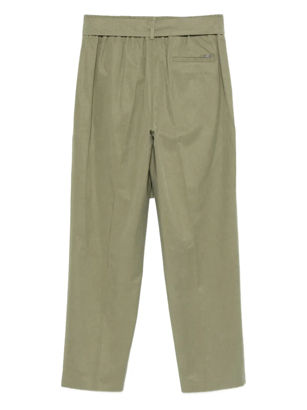 LIU JO Broek met ceintuur - Groen