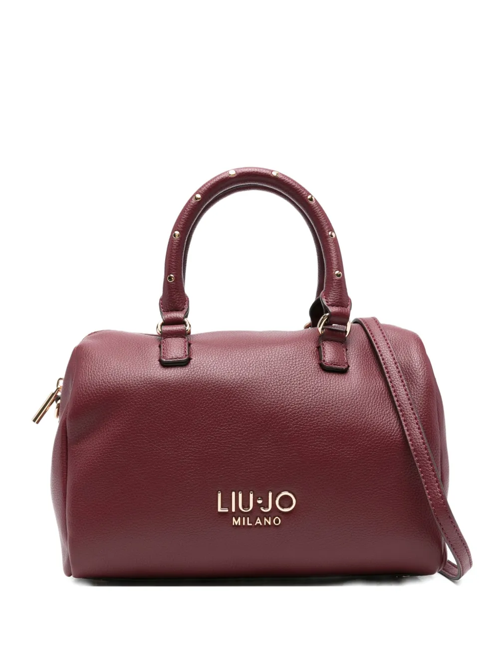 Liu •jo Logo-plaque Tote Bag In Brown