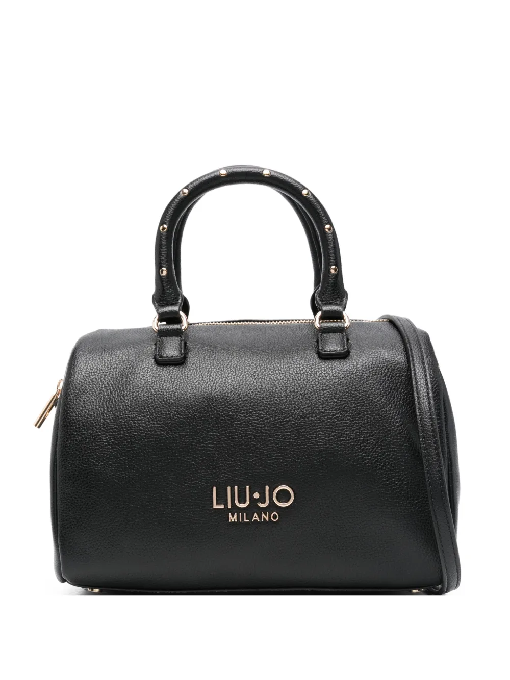 logo-lettering tote bag