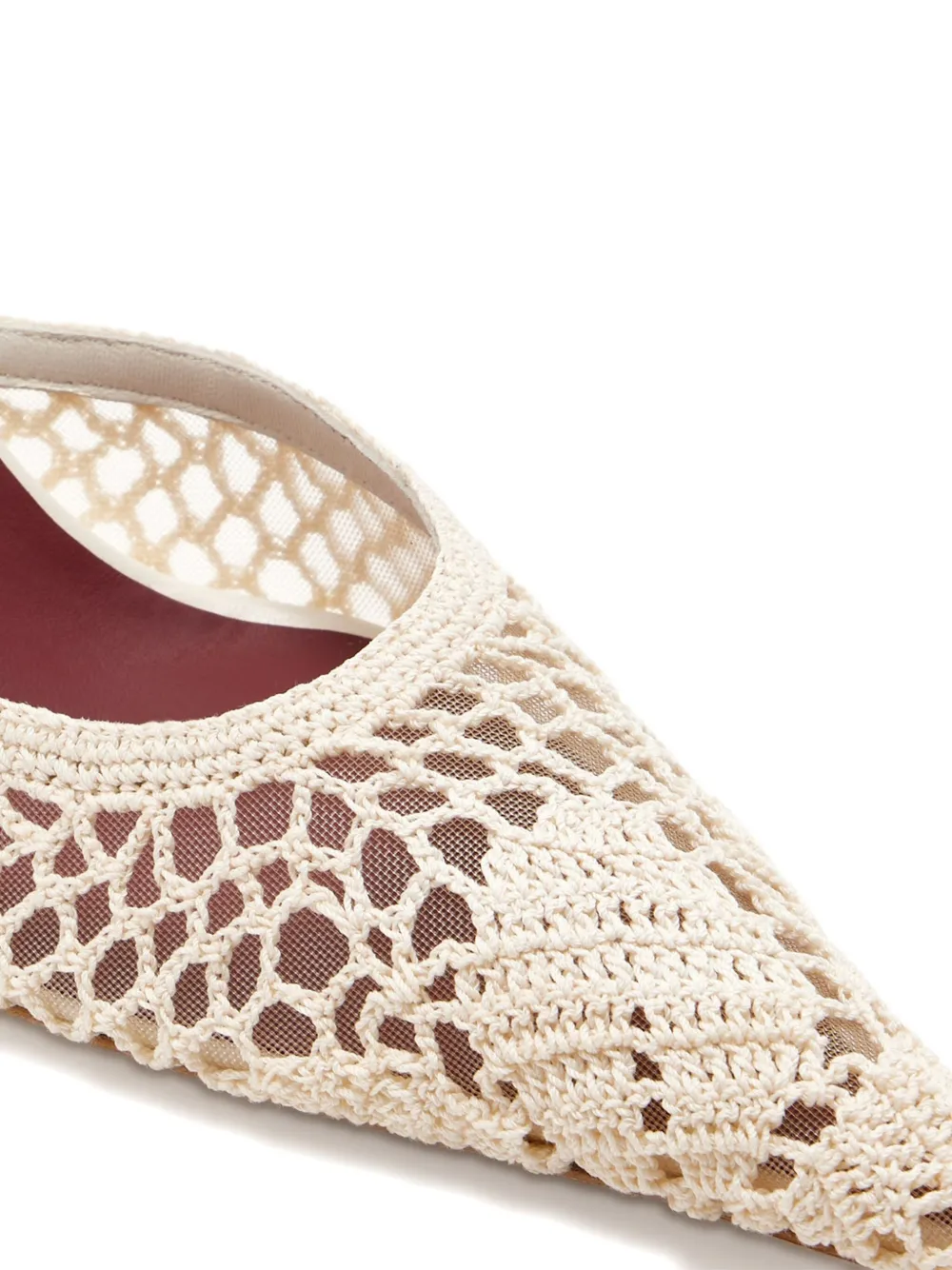 Magda Butrym MAGDA CROCHET PUMP Neutrals