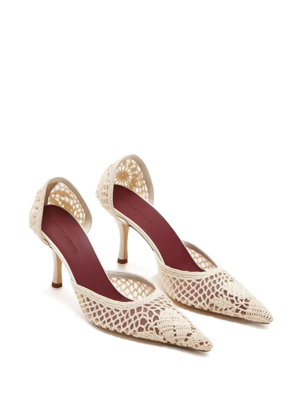 Magda Butrym MAGDA CROCHET PUMP Neutrals