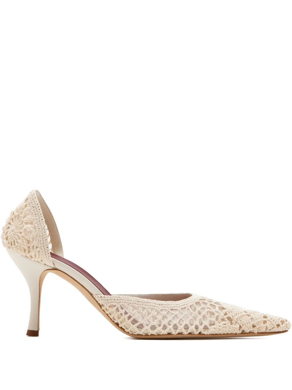 Magda Butrym MAGDA CROCHET PUMP Neutrals