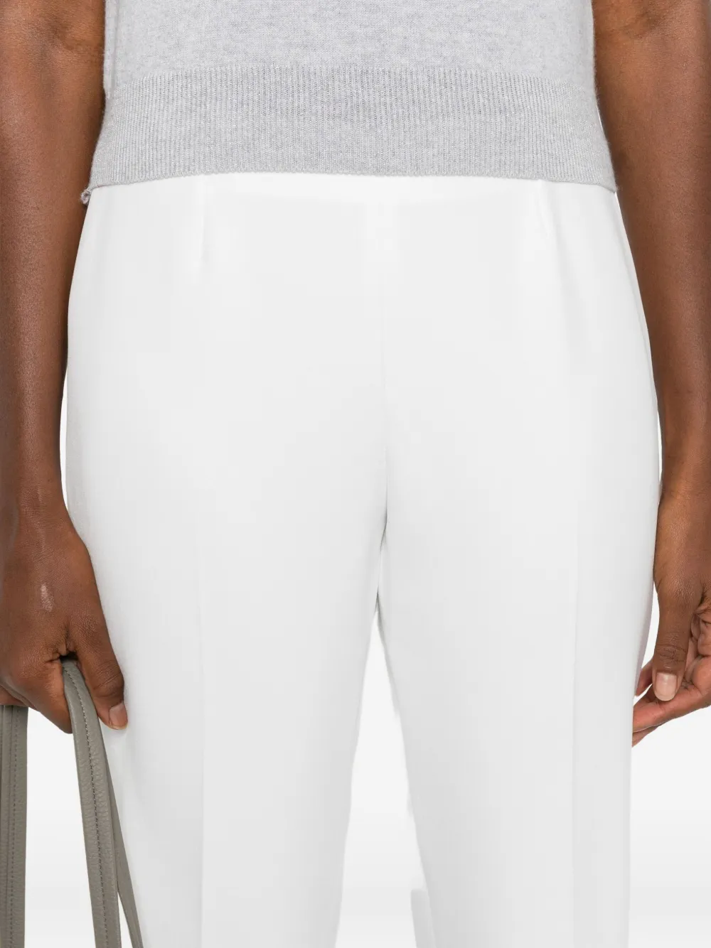 Peserico Straight broek Wit