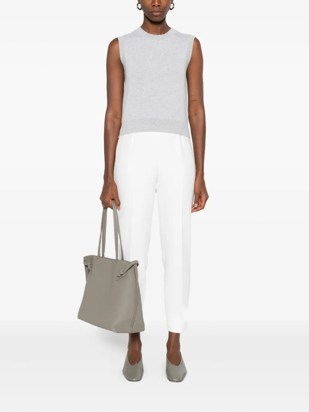 Peserico Straight broek - Wit