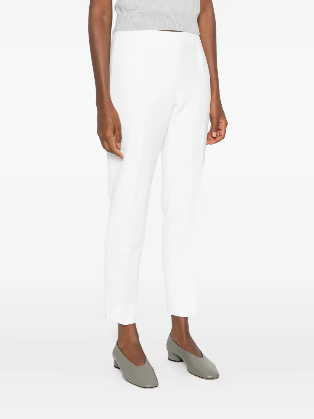 Peserico Straight broek Wit